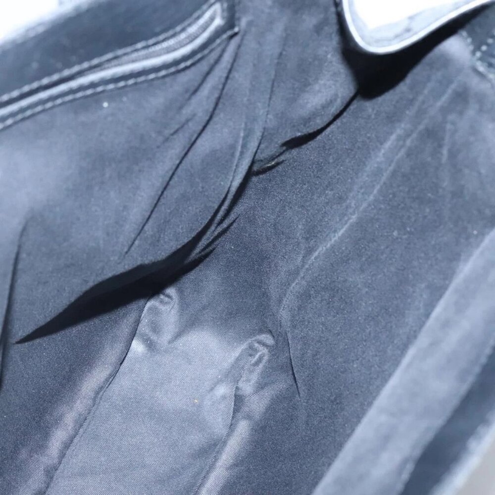 GUCCI GG Canvas Bamboo Tote Bag Black 112530 Auth am8242 - Picture 12 of 16